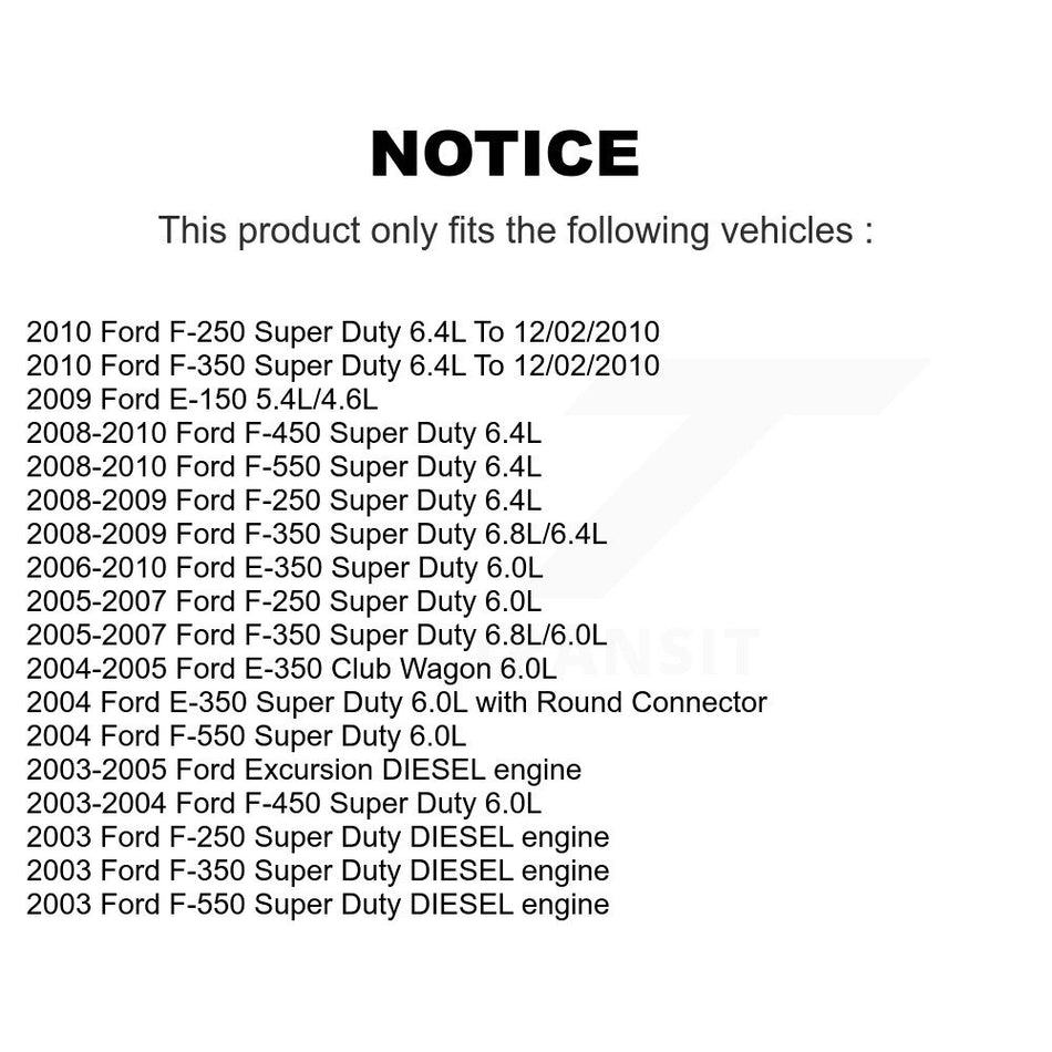 Engine Temperature Sensor SEN-2CTS0219 For Ford F-350 Super Duty F-250 E-350 Excursion Club Wagon