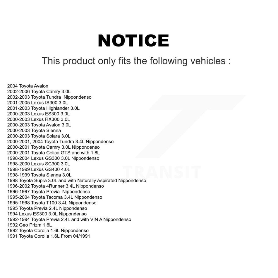 Ignition Knock (Detonation) Sensor SEN-2KNC0066 For Toyota Camry 4Runner Tacoma Sienna Lexus Tundra
