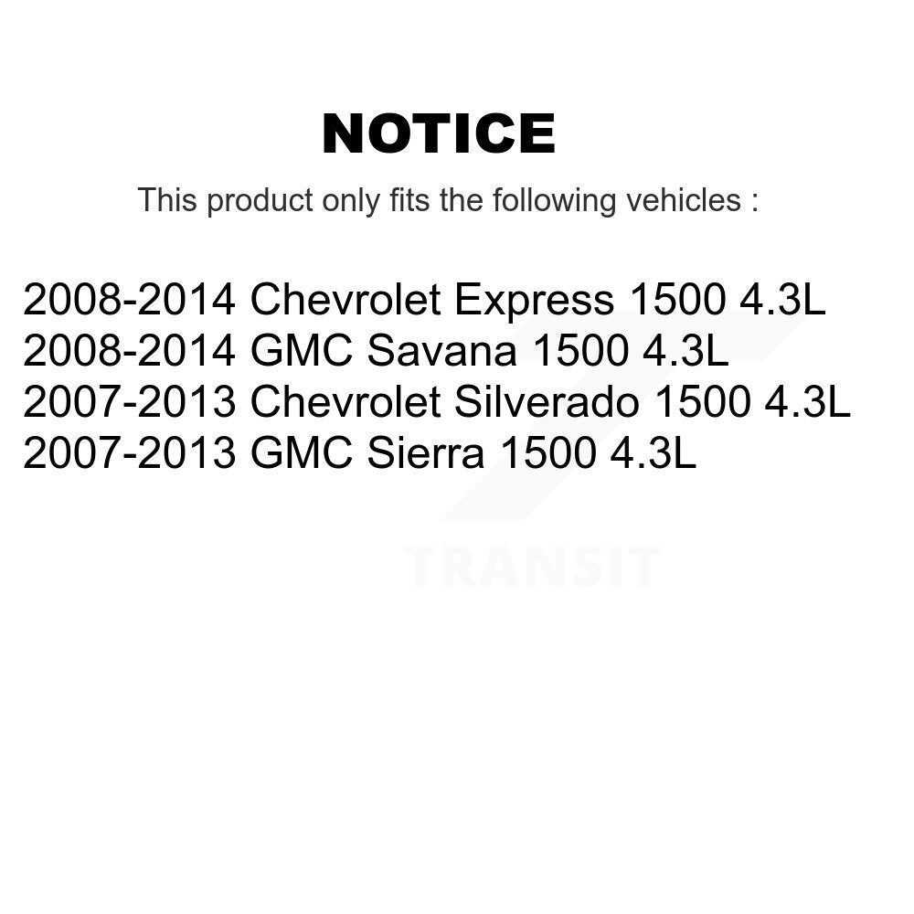 Ignition Knock (Detonation) Sensor SEN-2KNC0146 For GMC Sierra 1500 Chevrolet Silverado Express 4.3L