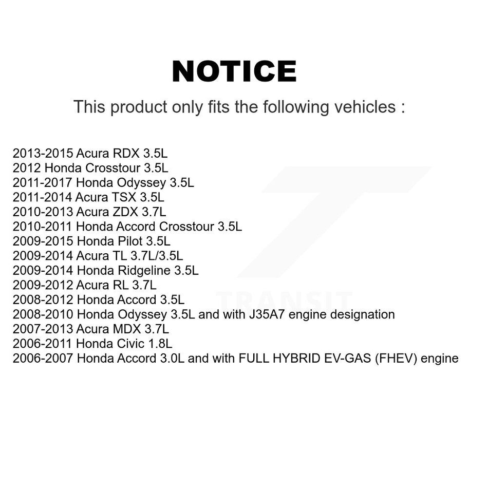 Ignition Knock (Detonation) Sensor SEN-2KNC0154 For Honda Civic Odyssey Accord Acura Pilot MDX RDX