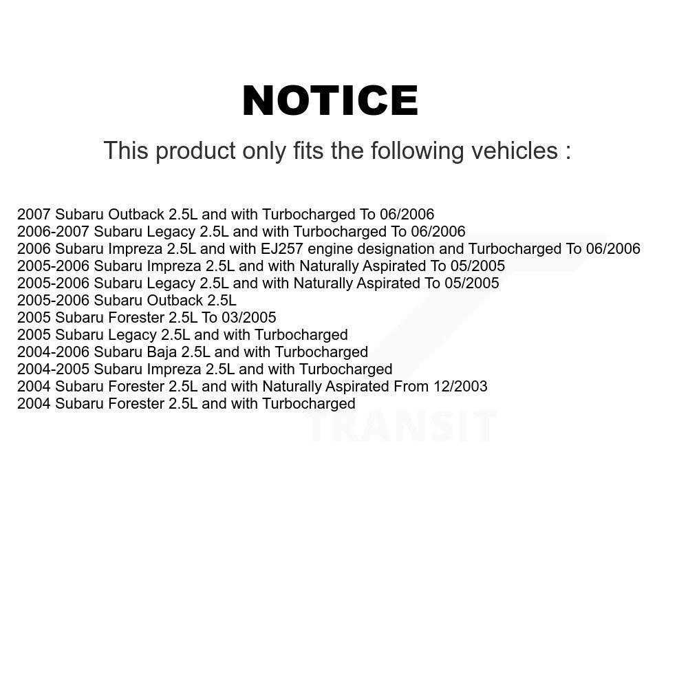 Ignition Knock (Detonation) Sensor SEN-2KNC0264 For Subaru Impreza Outback Legacy Forester Baja