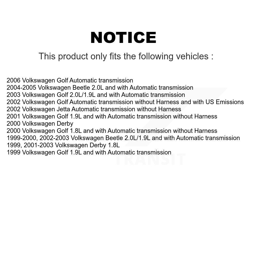 Speed Sensor SEN-2VSS0024 For Volkswagen Golf Beetle Jetta Derby