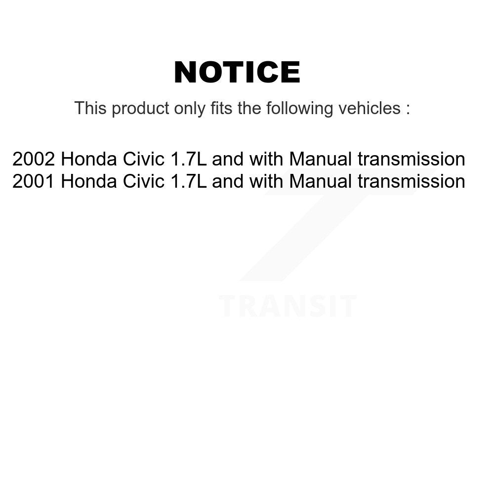 Vehicle Speed Sensor SEN-2VSS0109 For 2001-2002 Honda Civic 1.7L with Manual transmission