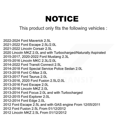Engine Variable Valve Timing (VVT) Solenoid SEN-2VTS0042 For Ford Escape Fusion Focus Edge Mustang