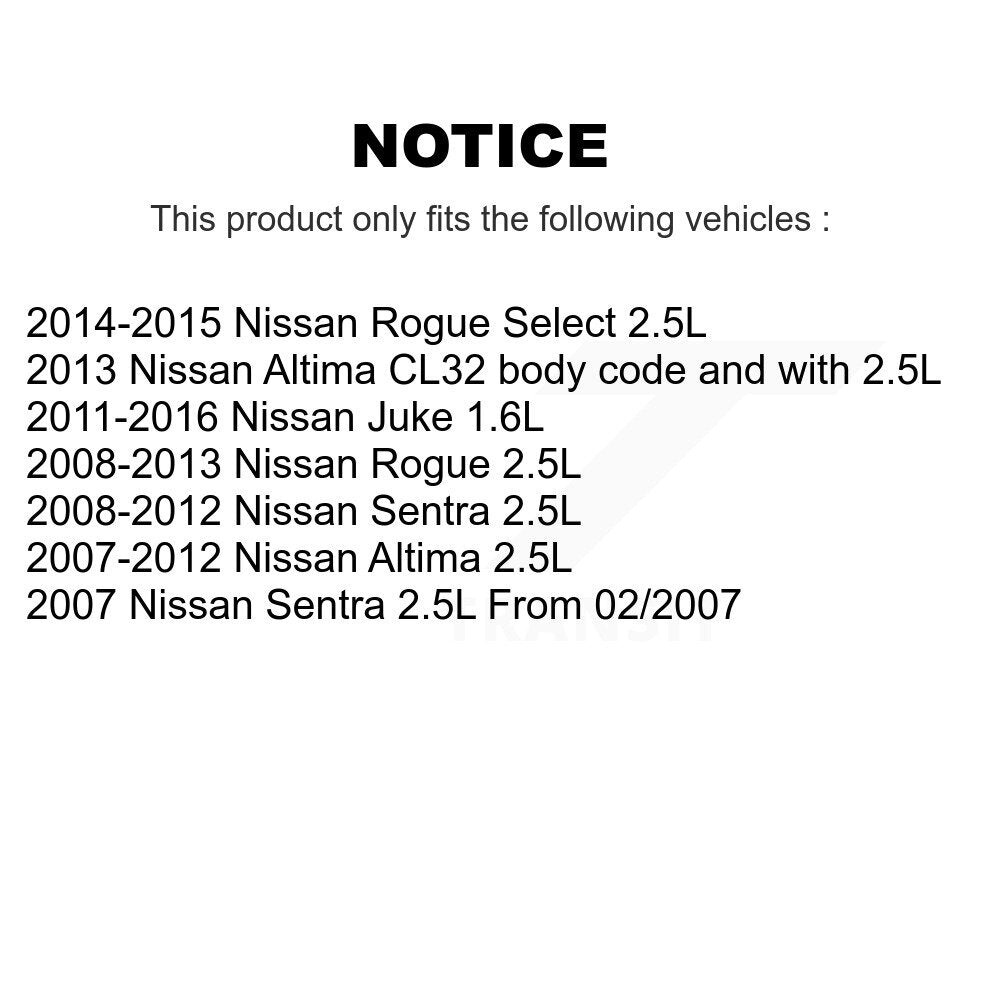 Engine Variable Valve Timing (VVT) Solenoid SEN-2VTS0062 For Nissan Rogue Altima Sentra Juke Select