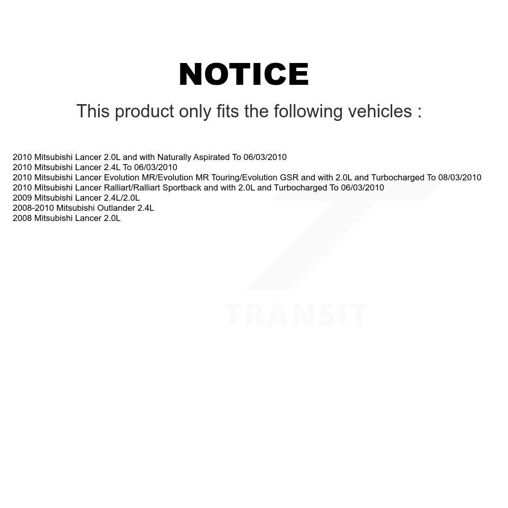 Rear Engine Variable Valve Timing (VVT) Solenoid SEN-2VTS0121 For Mitsubishi Lancer Outlander