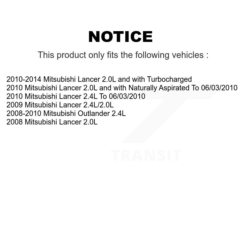 Front Engine Variable Valve Timing (VVT) Solenoid SEN-2VTS0122 For Mitsubishi Lancer Outlander