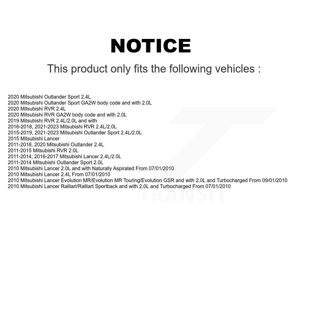 Engine Variable Valve Timing (VVT) Solenoid SEN-2VTS0123 For Mitsubishi RVR Outlander Lancer Sport