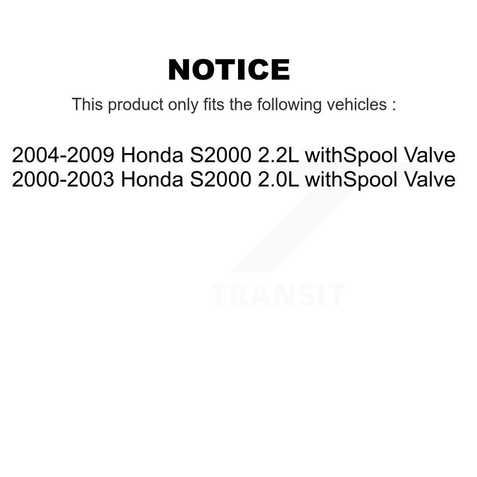 Engine Variable Valve Timing (VVT) Solenoid SEN-2VTS0142 For Honda S2000 withSpool