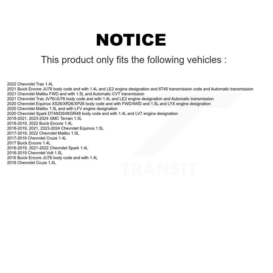 Engine Variable Valve Timing (VVT) Solenoid SEN-2VTS0254 For Chevrolet Equinox GMC Terrain Cruze