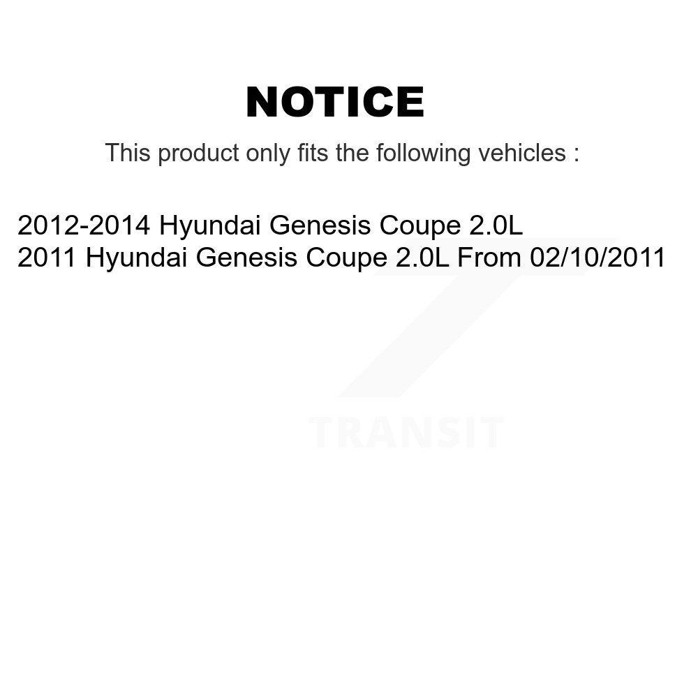 Exhaust Engine Variable Valve Timing (VVT) Solenoid SEN-2VTS0266 For Hyundai Genesis Coupe 2.0L