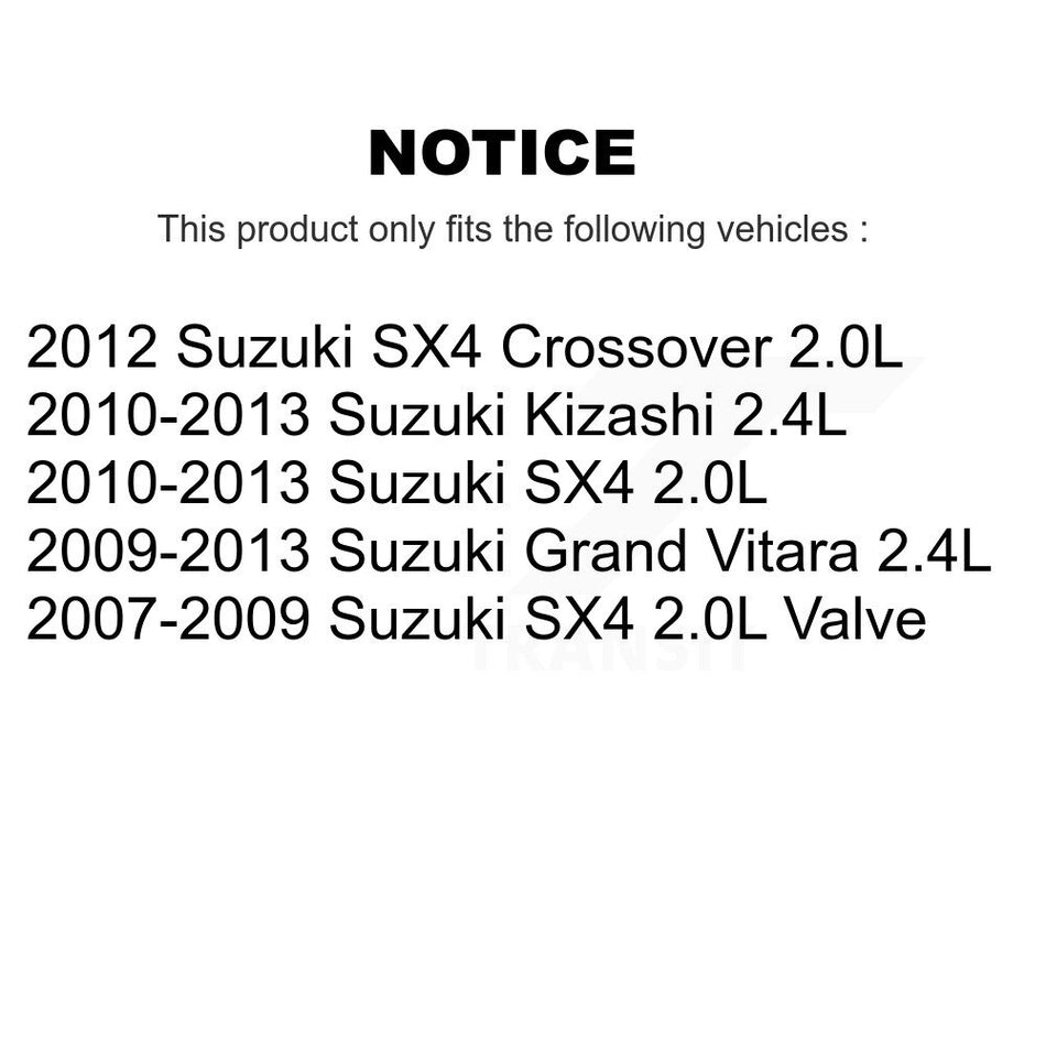 Engine Variable Valve Timing (VVT) Solenoid SEN-2VTS0432 For Suzuki SX4 Grand Vitara Kizashi