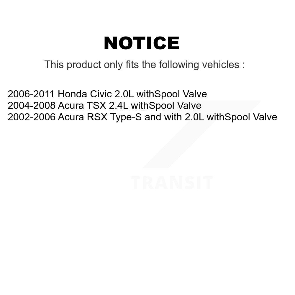 Engine Variable Valve Timing (VVT) Solenoid SEN-2VTS0484 For Honda Civic Acura TSX RSX