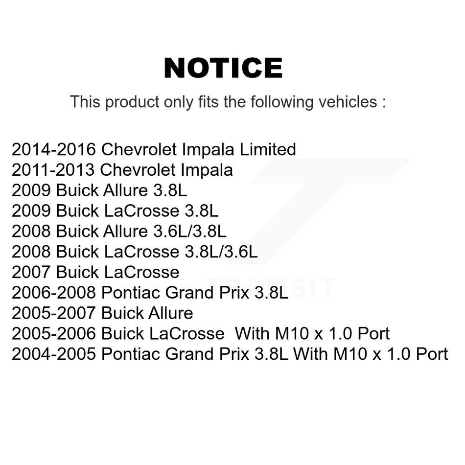 Rear Right Brake Caliper SLC-18B5011 For Buick Chevrolet Impala LaCrosse Pontiac Grand Prix Allure