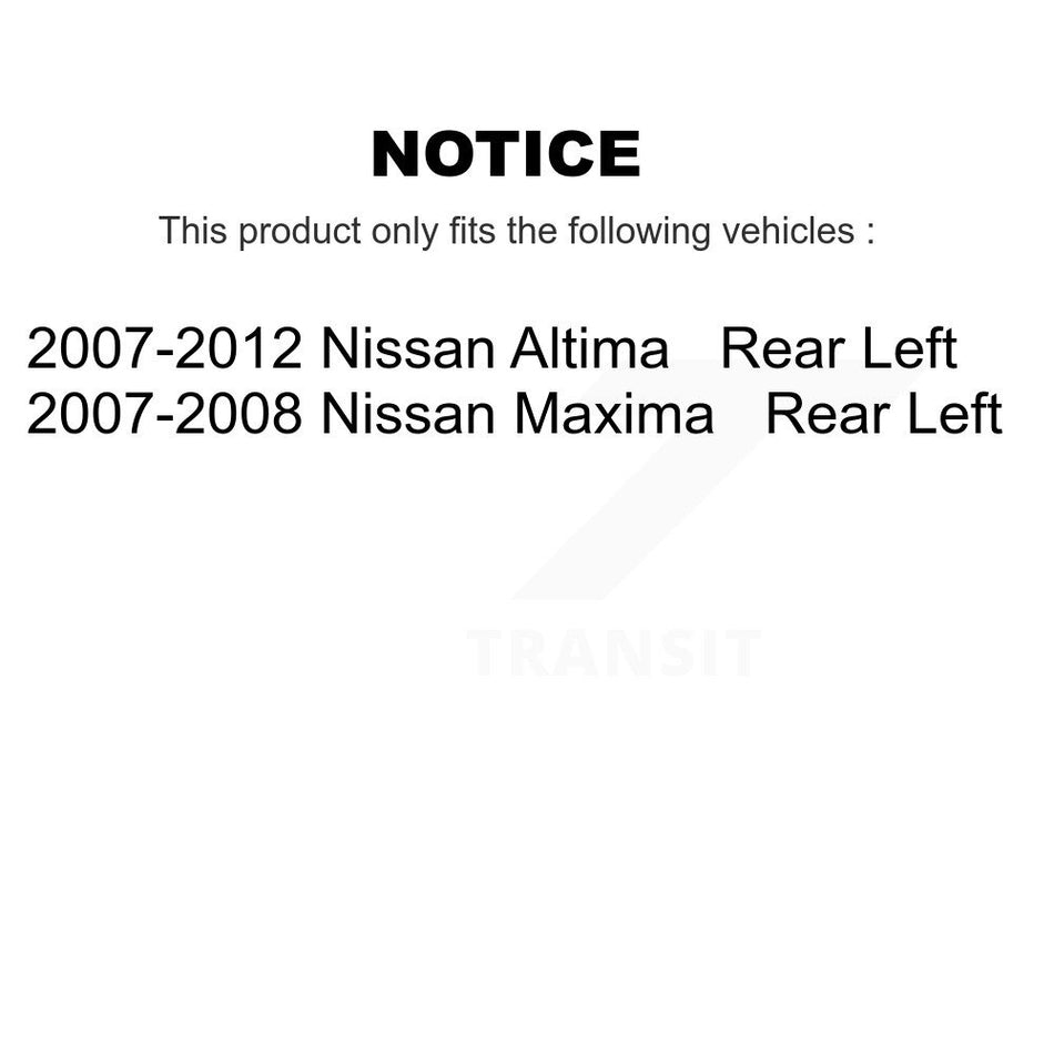 Rear Left (Driver Side) Disc Brake Caliper SLC-19B2780A For Nissan Altima Maxima