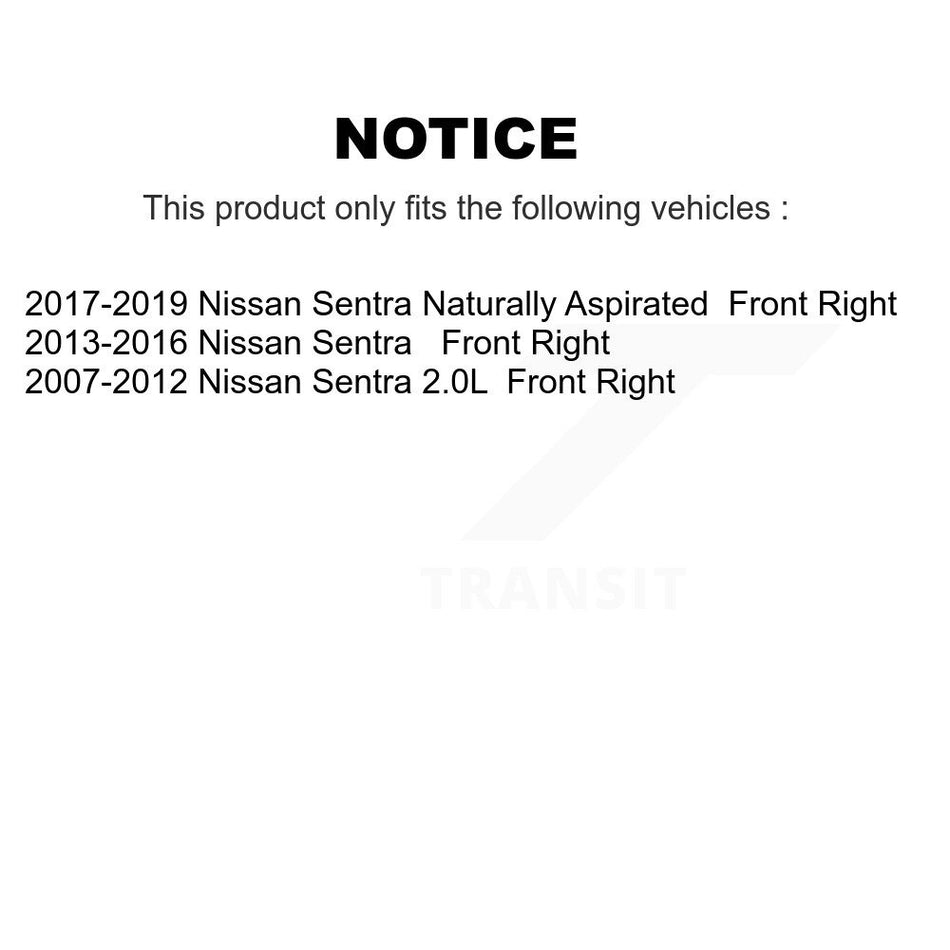 Front Right (Passenger Side) Disc Brake Caliper SLC-19B3307 For Nissan Sentra