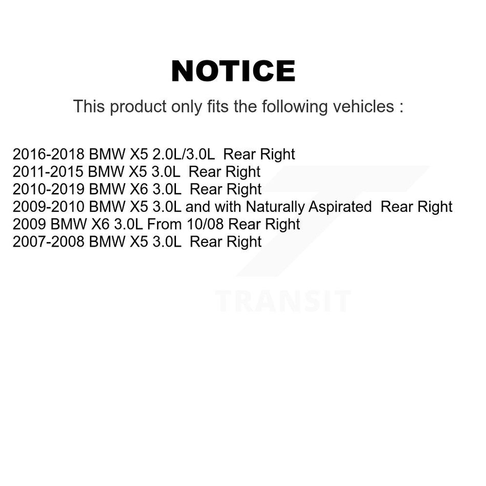 Rear Right (Passenger Side) Disc Brake Caliper SLC-19B3330 For BMW X5 X6