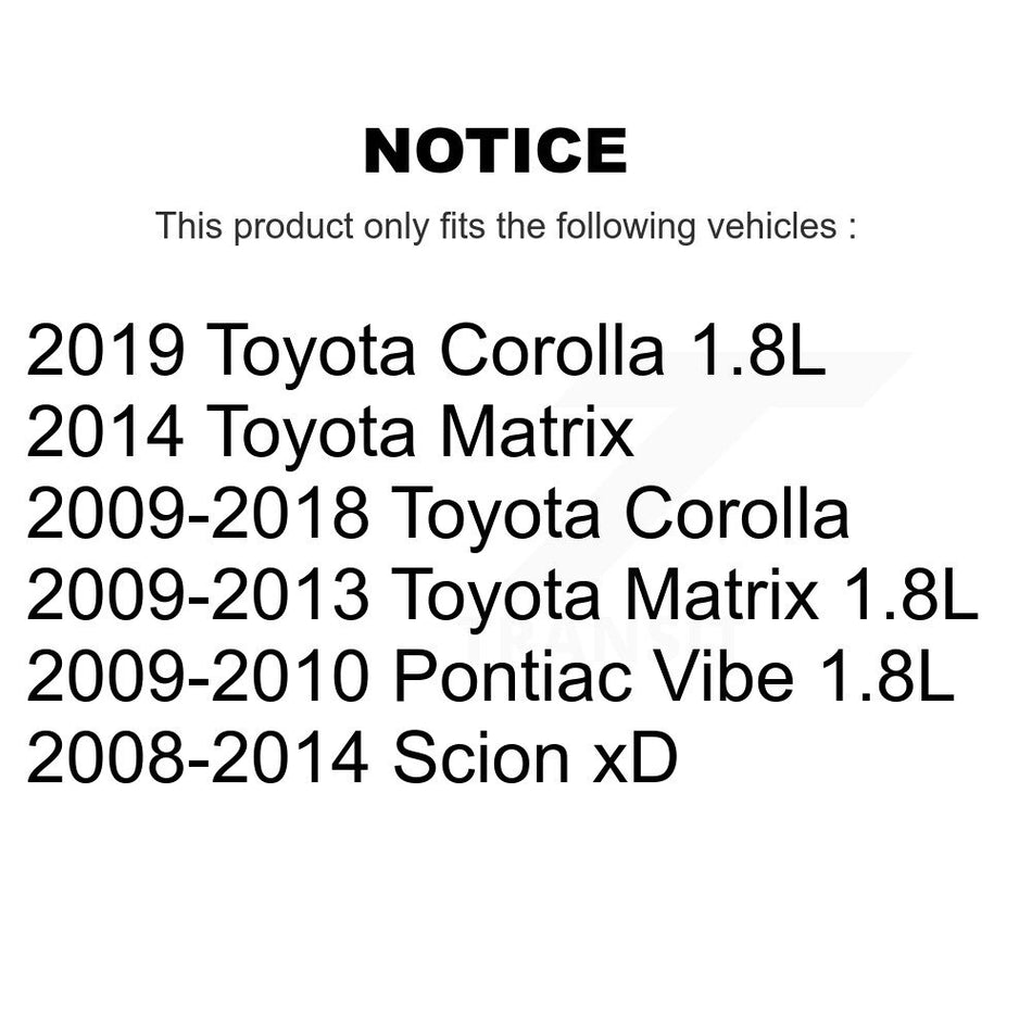 Front Right Disc Brake Caliper SLC-19B3435 For Toyota Corolla Matrix Pontiac Vibe Scion xD