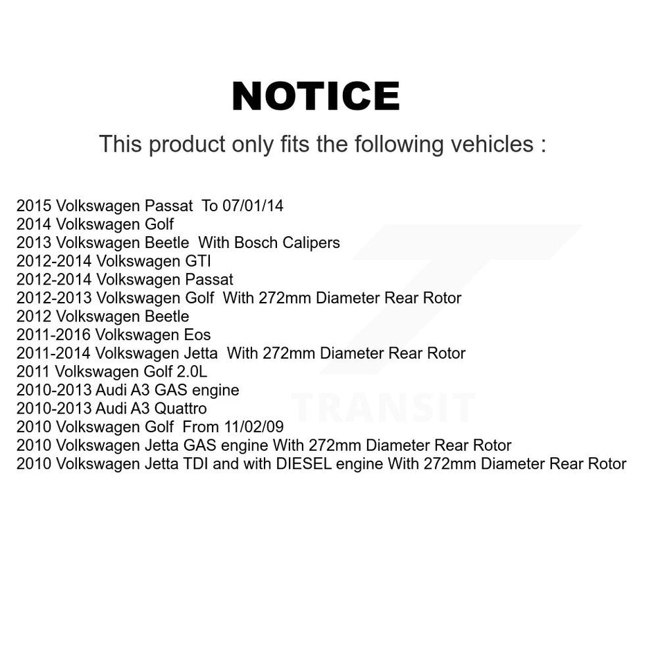 Rear Right Brake Caliper SLC-19B6385 For Volkswagen Jetta Golf Passat Beetle Audi GTI Eos A3 Quattro