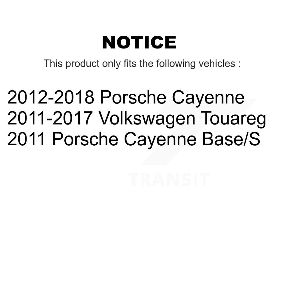 Rear Ceramic Disc Brake Pads TEC-1453 For Volkswagen Touareg Porsche Cayenne