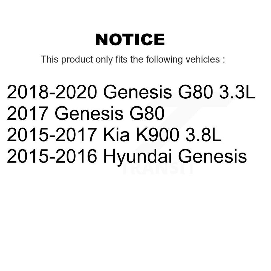 Front Ceramic Disc Brake Pads TEC-1799 For Hyundai Genesis G80 Kia K900