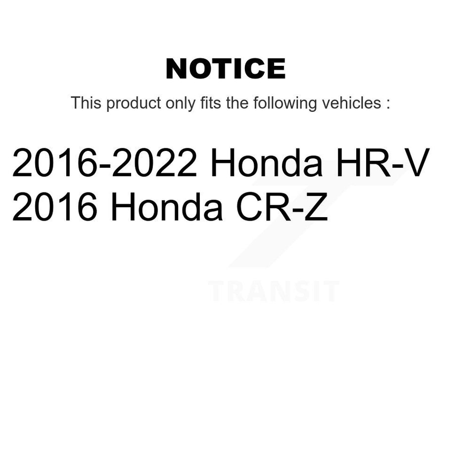 Rear Ceramic Disc Brake Pads TEC-1841 For Honda HR-V CR-Z