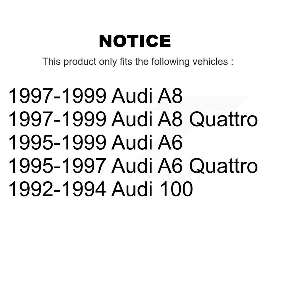 Front Ceramic Disc Brake Pads TEC-555 For Audi A8 Quattro A6 100