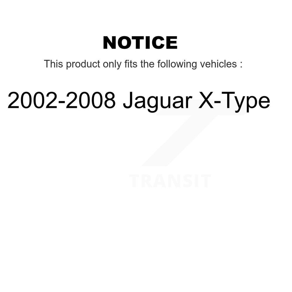 Front Ceramic Disc Brake Pads TEC-910 For 2002-2008 Jaguar X-Type