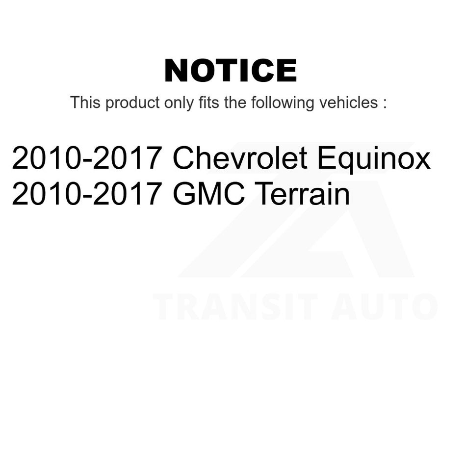 Front Left Lower Suspension Control Arm Ball Joint Assembly TOR-CB1512 For 2010-2017 Chevrolet Equinox GMC Terrain