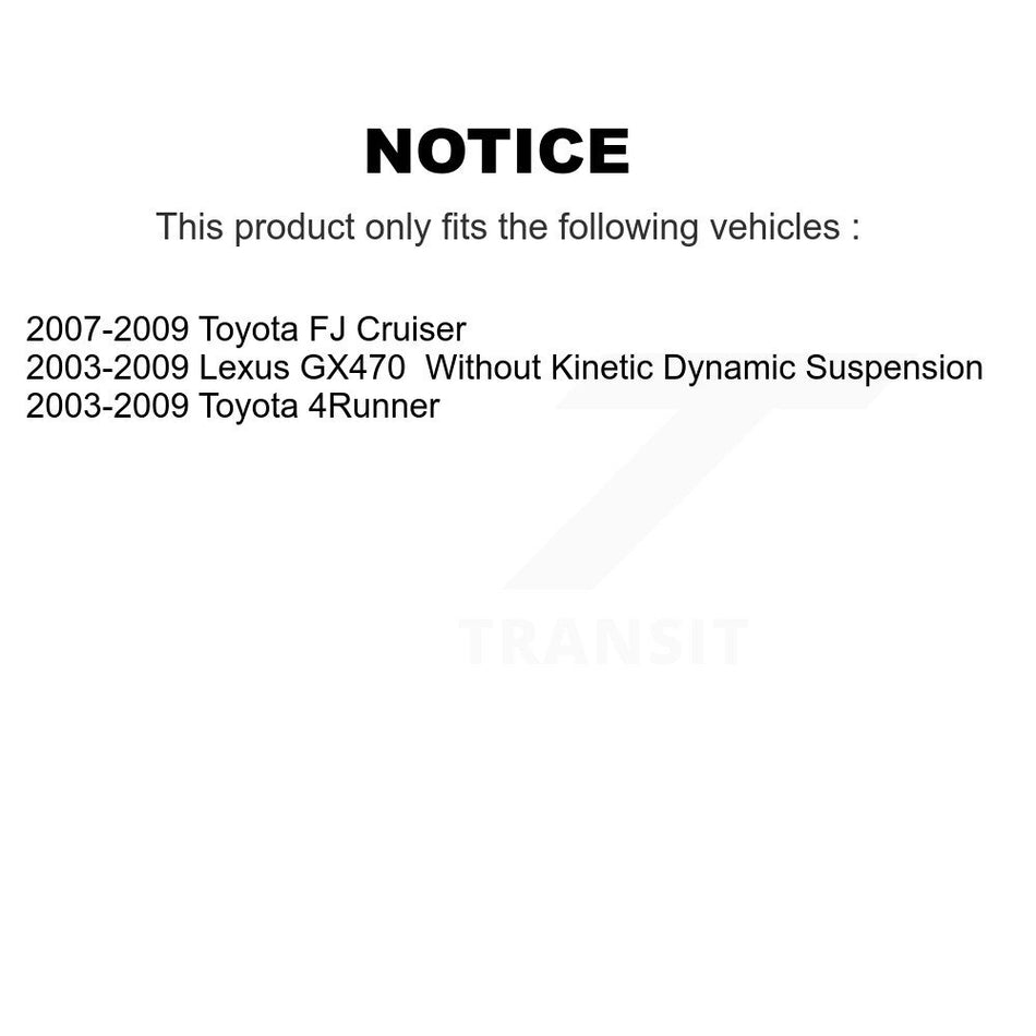 Front Left Lower Suspension Control Arm Ball Joint Assembly TOR-CK620062 For Toyota 4Runner FJ Lexus