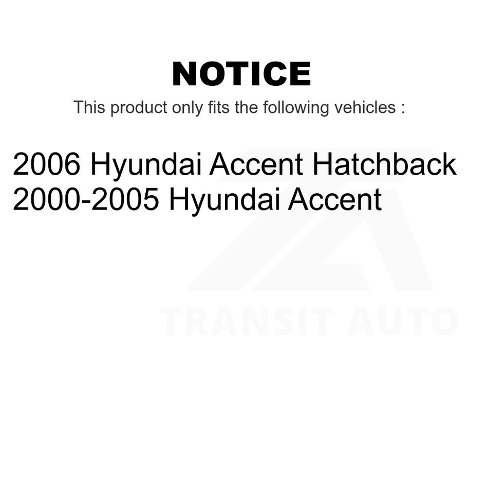 Front Right Lower Suspension Control Arm Ball Joint Assembly TOR-CK620109 For Hyundai Accent