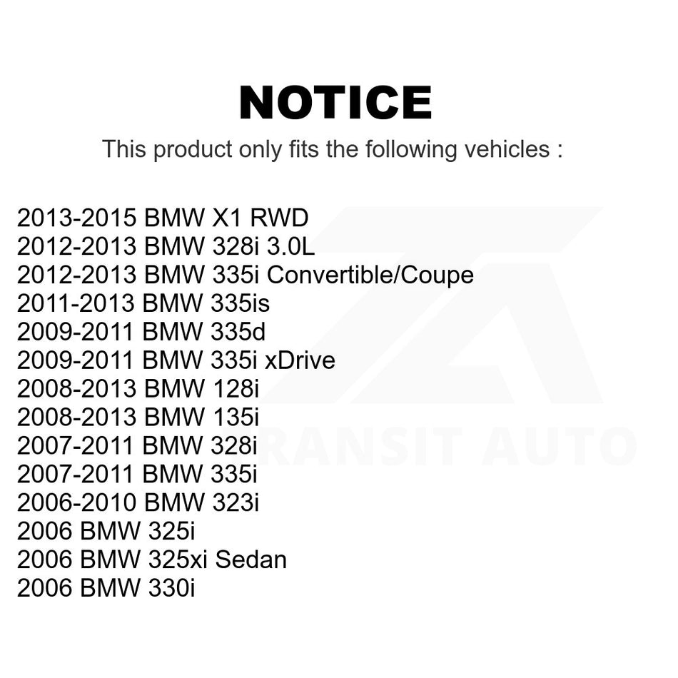 Front Left Lower Rearward Suspension Control Arm Ball Joint Assembly TOR-CK620129 For BMW 328i 335i X1 325i 128i 330i xDrive 135i 325xi 335d 335is 323i