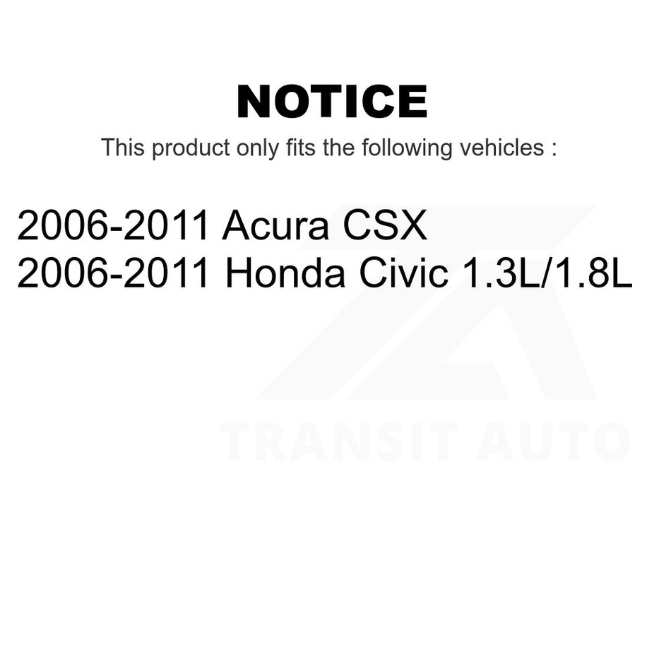 Front Right Lower Suspension Control Arm Ball Joint Assembly TOR-CK620383 For 2006-2011 Honda Civic Acura CSX