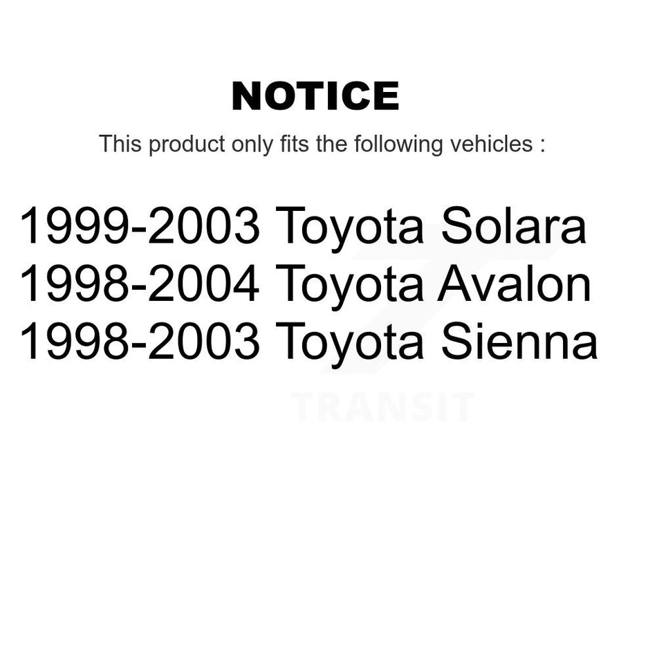 Front Left Lower Suspension Control Arm Ball Joint Assembly TOR-CK620579 For Toyota Sienna Solara