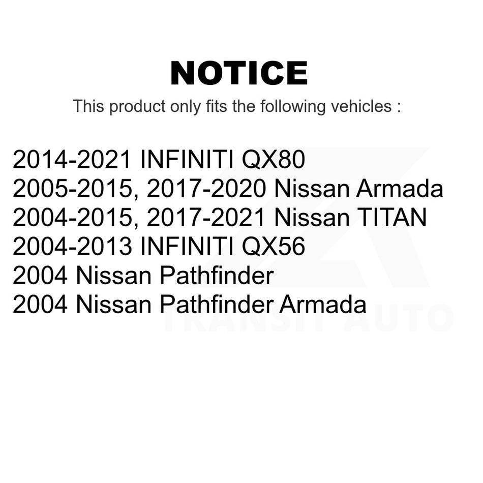 Front Left Upper Suspension Control Arm Ball Joint Assembly TOR-CK620650 For Nissan Titan Armada INFINITI QX80 QX56 Pathfinder TITAN