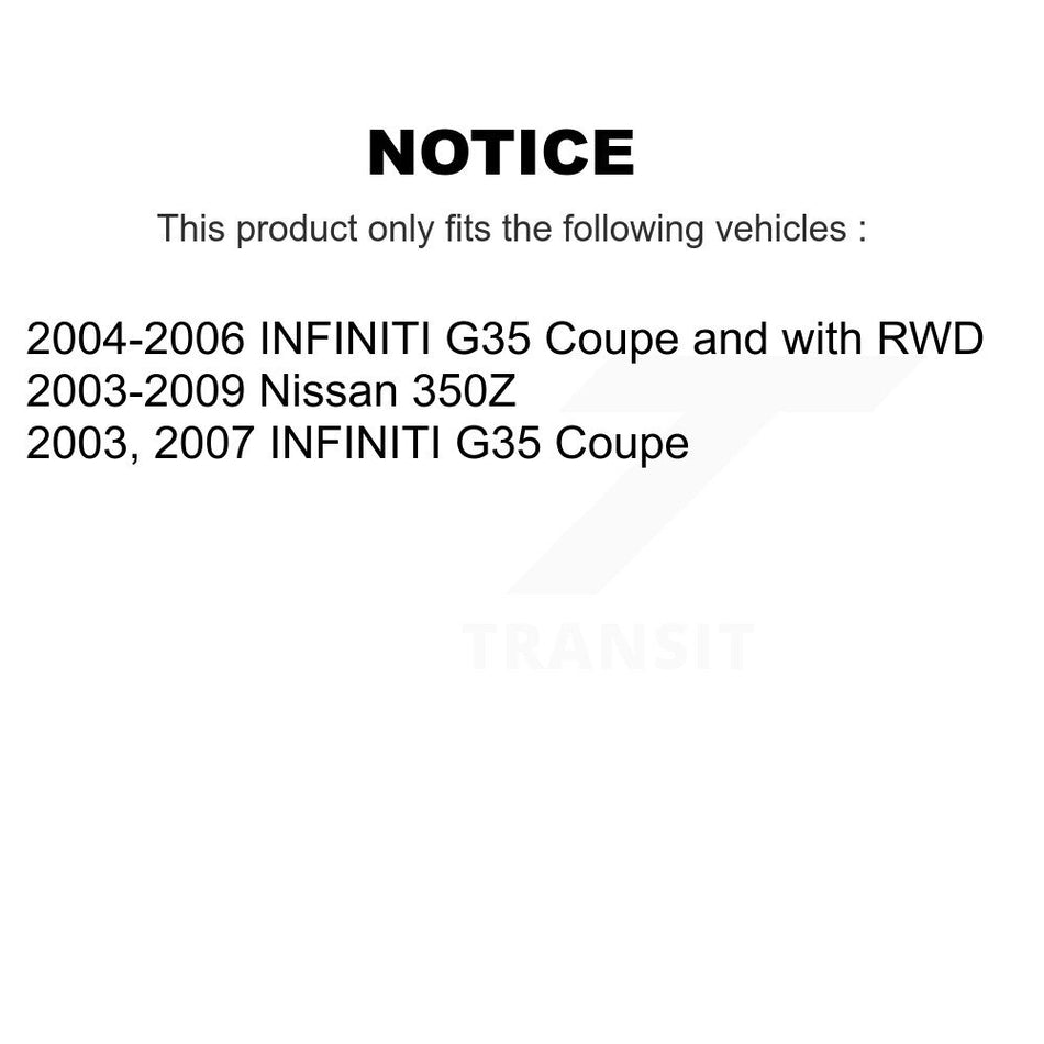 Front Right Lower Rearward Suspension Control Arm Ball Joint Assembly TOR-CK621372 For INFINITI G35