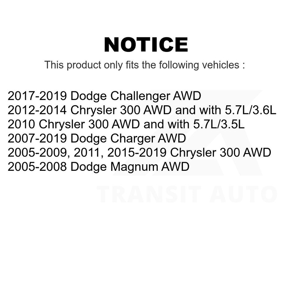 Front Right Upper Suspension Control Arm Ball Joint Assembly TOR-CK621538 For Dodge Charger Chrysler 300 Challenger Magnum