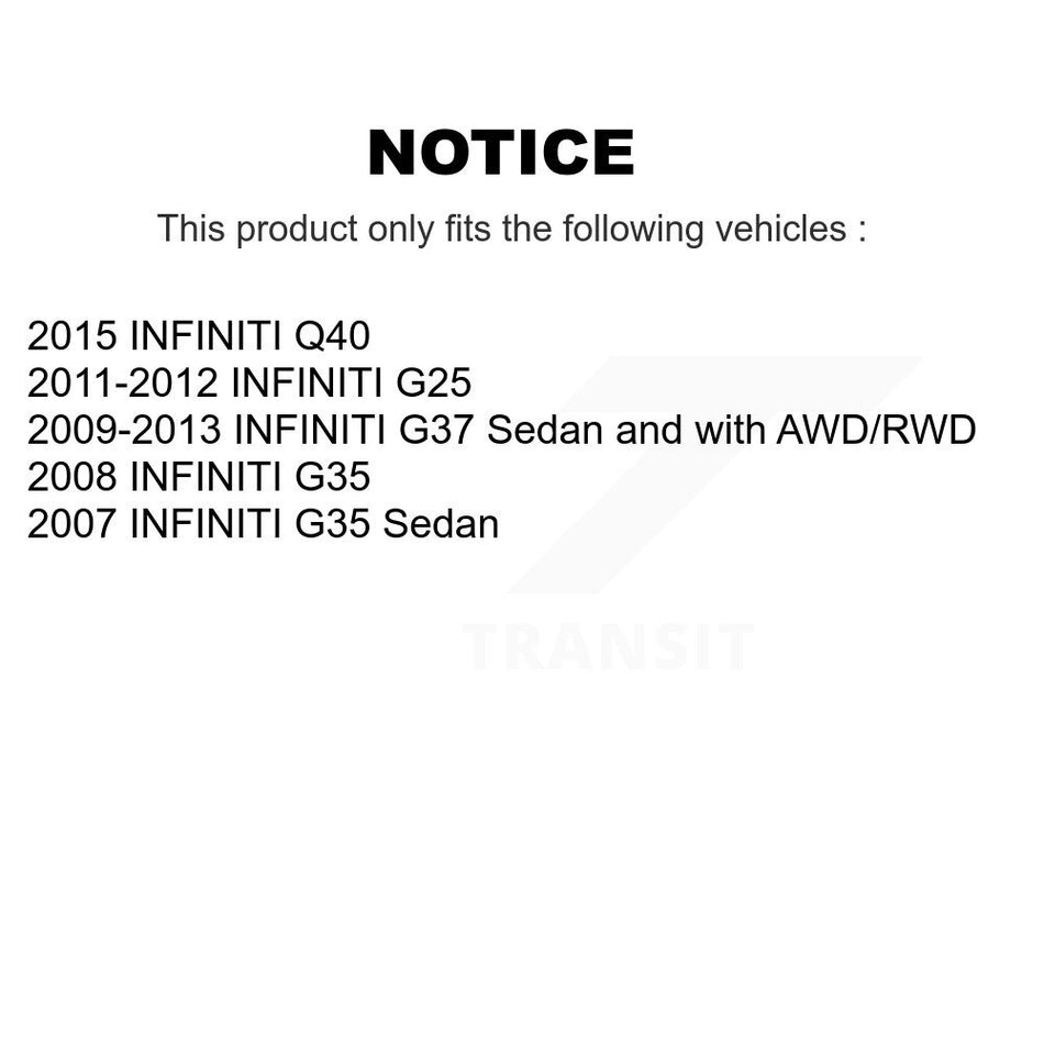 Front Right Upper Suspension Control Arm Ball Joint Assembly TOR-CK621600 For INFINITI G37 G35 G25