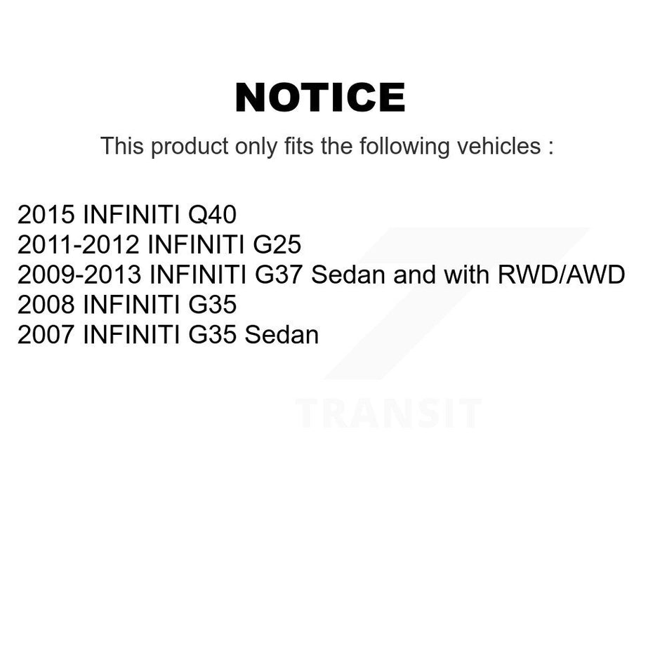 Front Left Upper Suspension Control Arm Ball Joint Assembly TOR-CK621601 For INFINITI G37 G35 G25