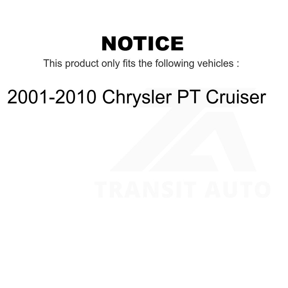 Rear Left Upper Suspension Control Arm Ball Joint Assembly TOR-CK621651 For 2001-2010 Chrysler PT Cruiser