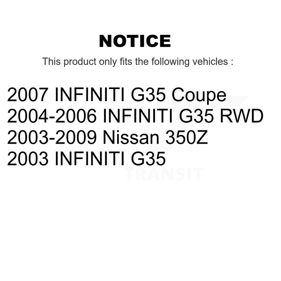 Front Left Upper Suspension Control Arm Ball Joint Assembly TOR-CK621690 For INFINITI G35 Nissan