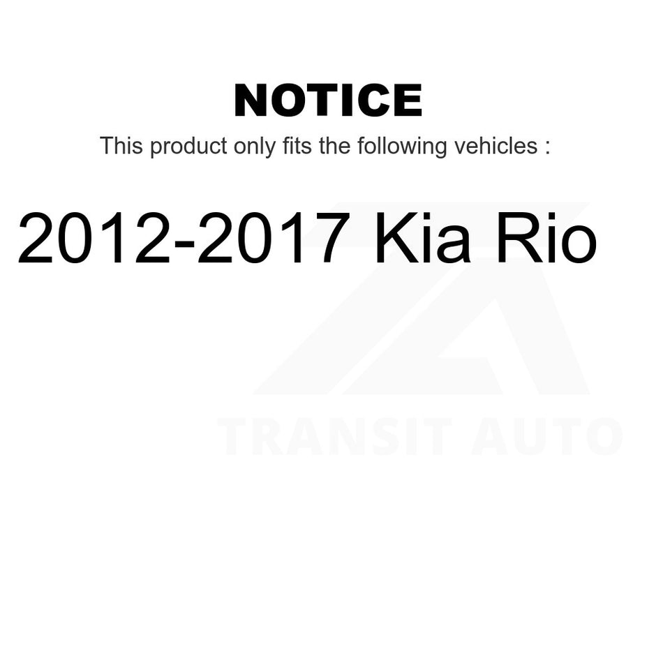 Front Left Lower Suspension Control Arm Ball Joint Assembly TOR-CK621981 For 2012-2017 Kia Rio