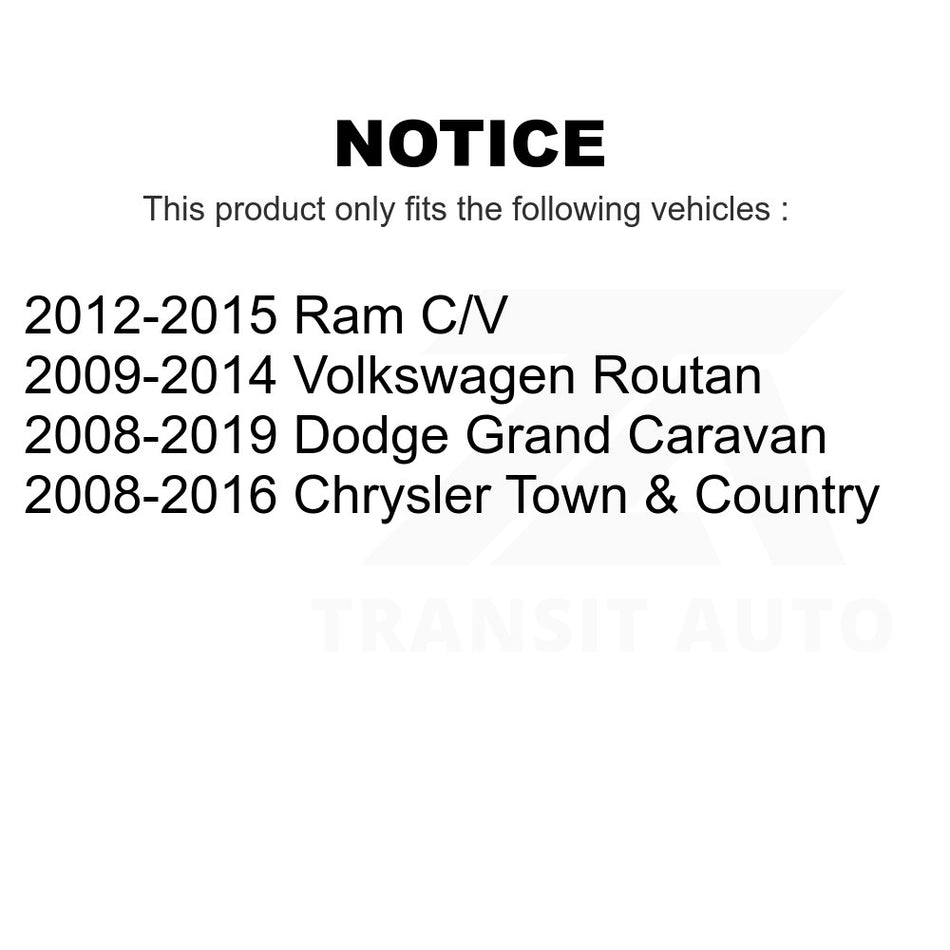 Front Right Lower Suspension Control Arm Ball Joint Assembly TOR-CK622034 For Dodge Grand Caravan Chrysler Town & Country Volkswagen Routan Ram C/V