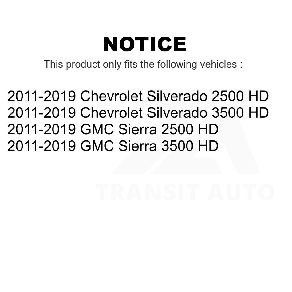 Front Upper Suspension Control Arm Ball Joint Assembly TOR-CK622128 For 2011-2019 Chevrolet Silverado 2500 HD GMC Sierra 3500