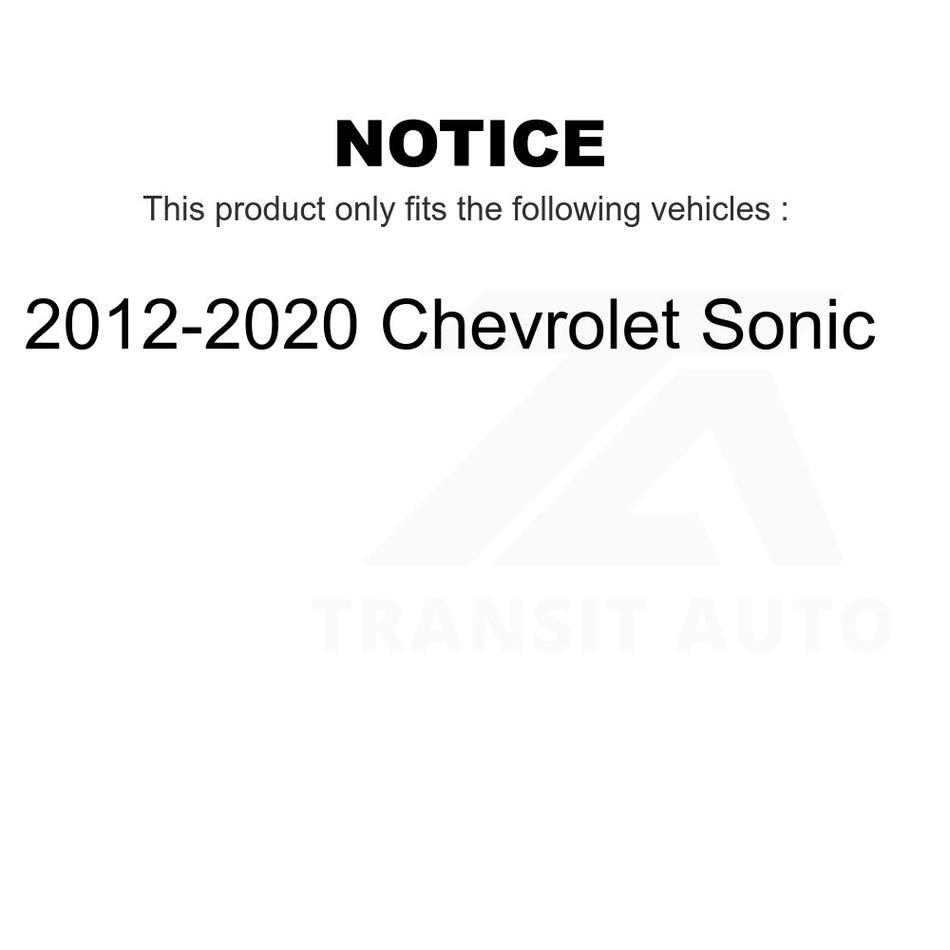 Front Left Lower Suspension Control Arm Ball Joint Assembly TOR-CK622426 For 2012-2020 Chevrolet Sonic