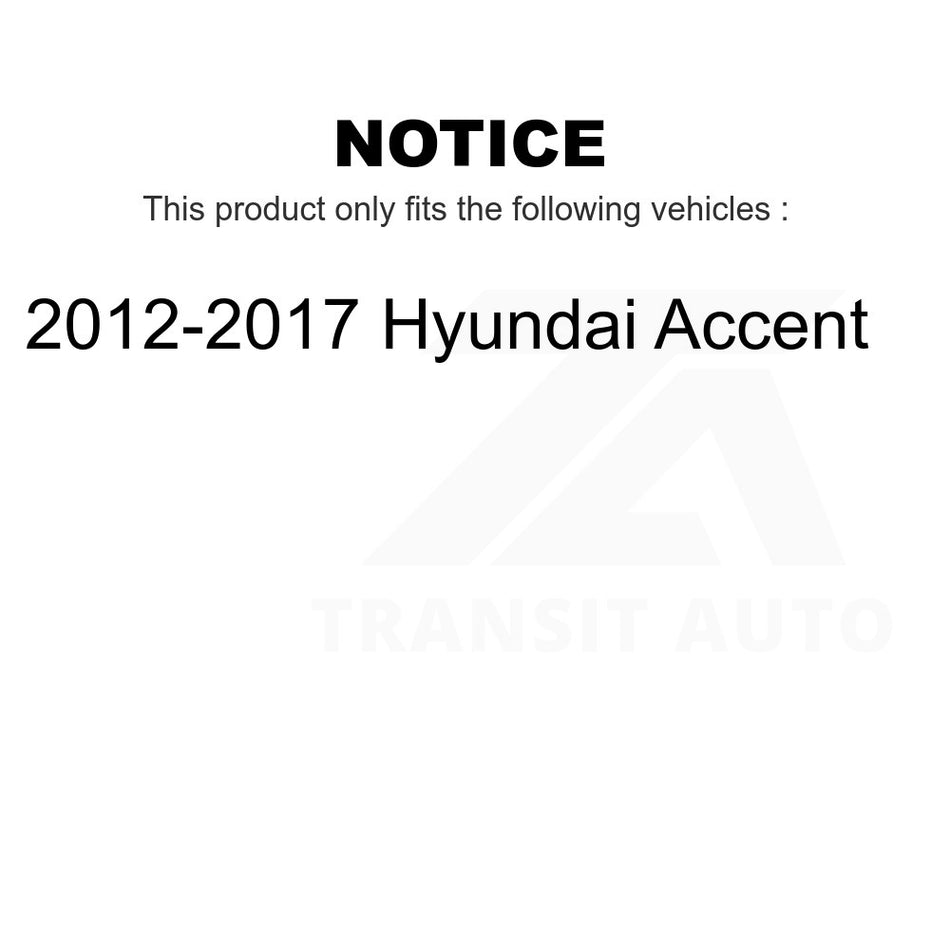 Front Left Lower Suspension Control Arm Ball Joint Assembly TOR-CK622643 For 2012-2017 Hyundai Accent