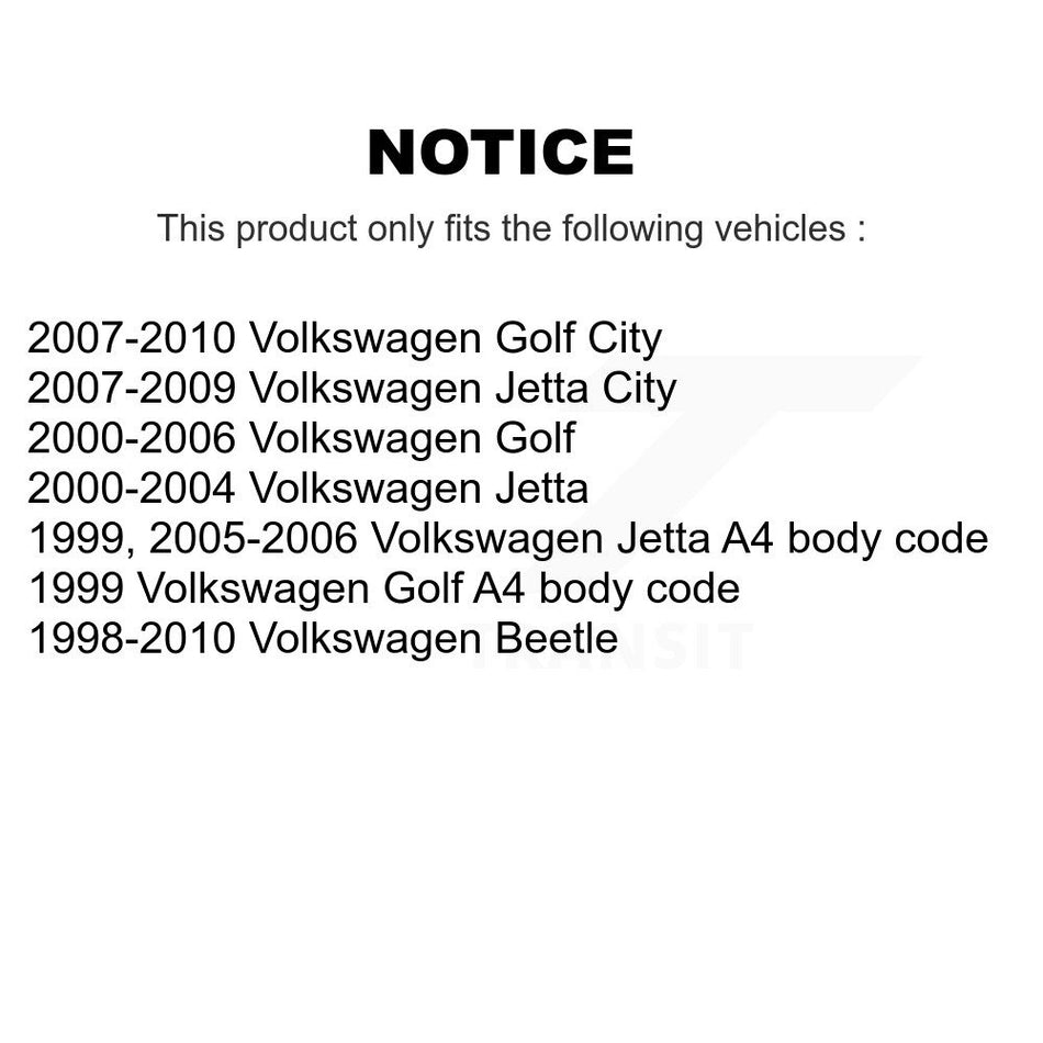 Front Lower Suspension Control Arm TOR-CK640176 For Volkswagen Jetta Golf Beetle City
