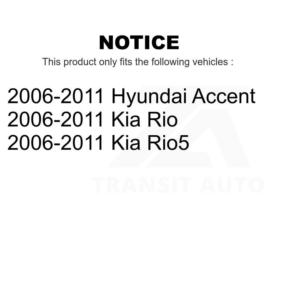 Front Right Lower Suspension Control Arm TOR-CK640403 For 2006-2011 Hyundai Accent Kia Rio Rio5