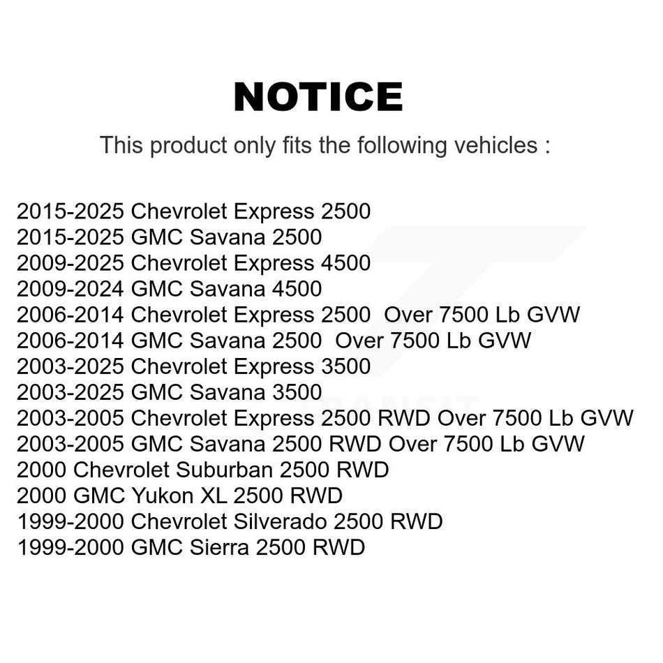 Front Right Upper Suspension Control Arm Ball Joint Assembly TOR-CK641506 For GMC Chevrolet Savana