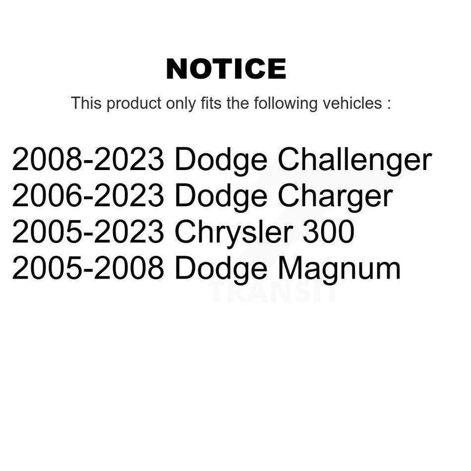 Rear Right Lower Rearward Suspension Control Arm TOR-CK641649 For Dodge Chrysler 300 Charger Magnum